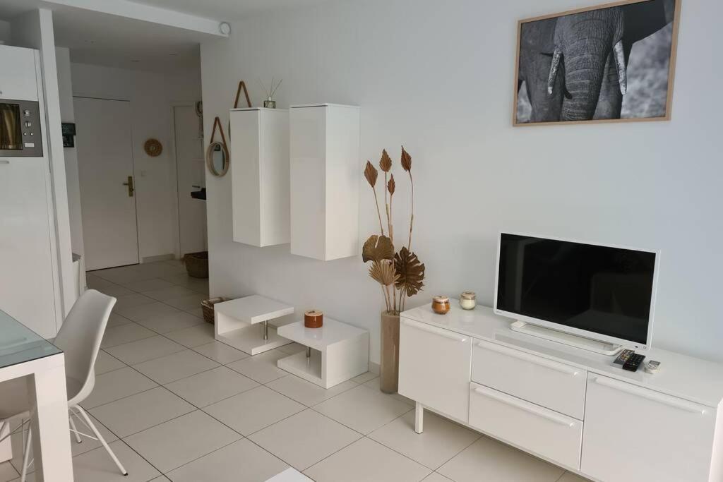 Le Lodge, T2 Classe 3 Etoiles Avec Jardin, Parking, Piscine & Mer A 2 Pas Menton Ngoại thất bức ảnh